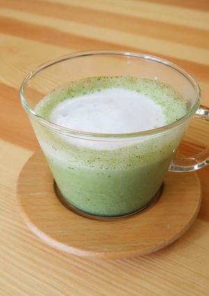 抹茶ラテ【ミルクフォーマー専用カップ】-レシピのメイン写真