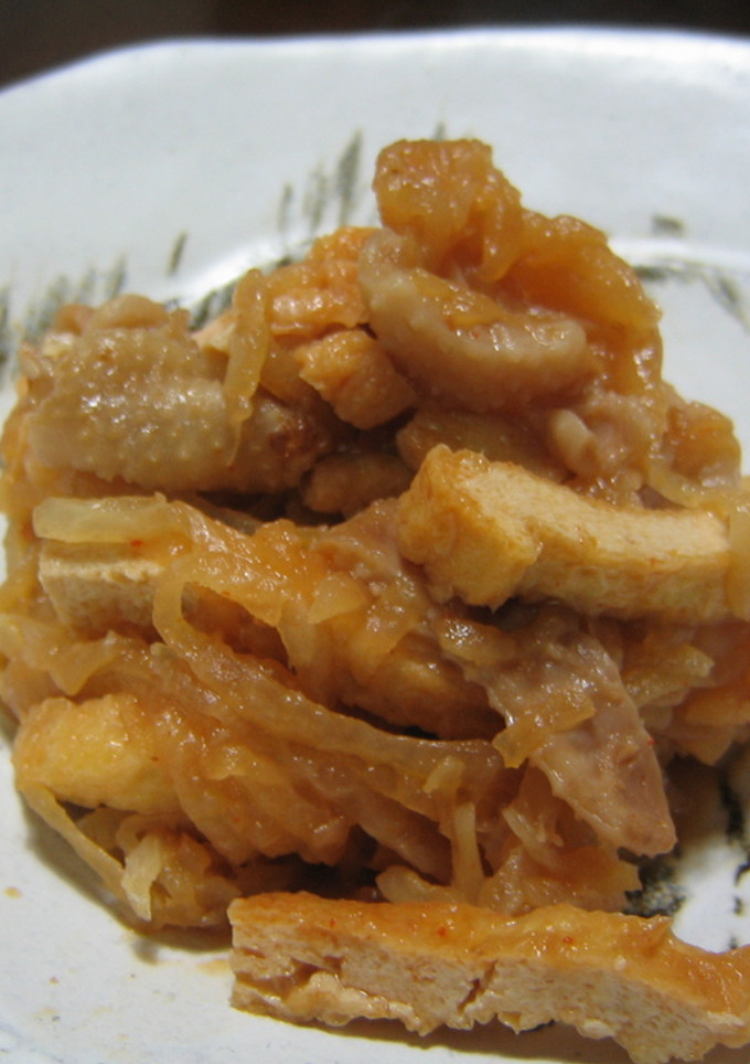 大根と鶏皮とあげと・・・-レシピのメイン写真