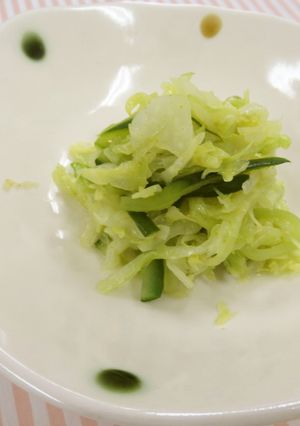 和えるだけ♪キャベツのカレードレッシング-レシピのメイン写真