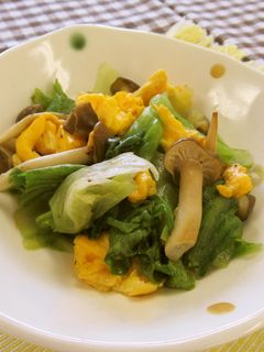 レタスと卵の炒め物-レシピのメイン写真