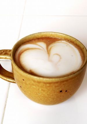 カフェラテ【ミルクフォーマー専用カップ】-レシピのメイン写真