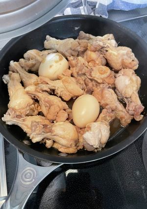 ♡軟骨まで食べられる！手羽元の酢醤油煮♡-レシピのメイン写真