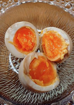 にんにく醤油からの☆おつまみ半熟味玉☆-レシピのメイン写真