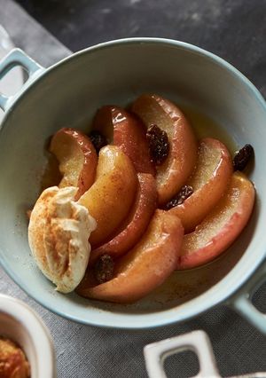 サイダーを使った★焼きリンゴ-レシピのメイン写真