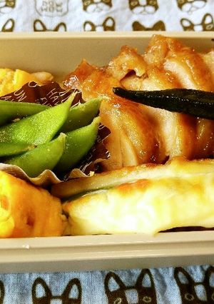 男子高校生お弁当(28)鶏の照り焼き丼-レシピのメイン写真