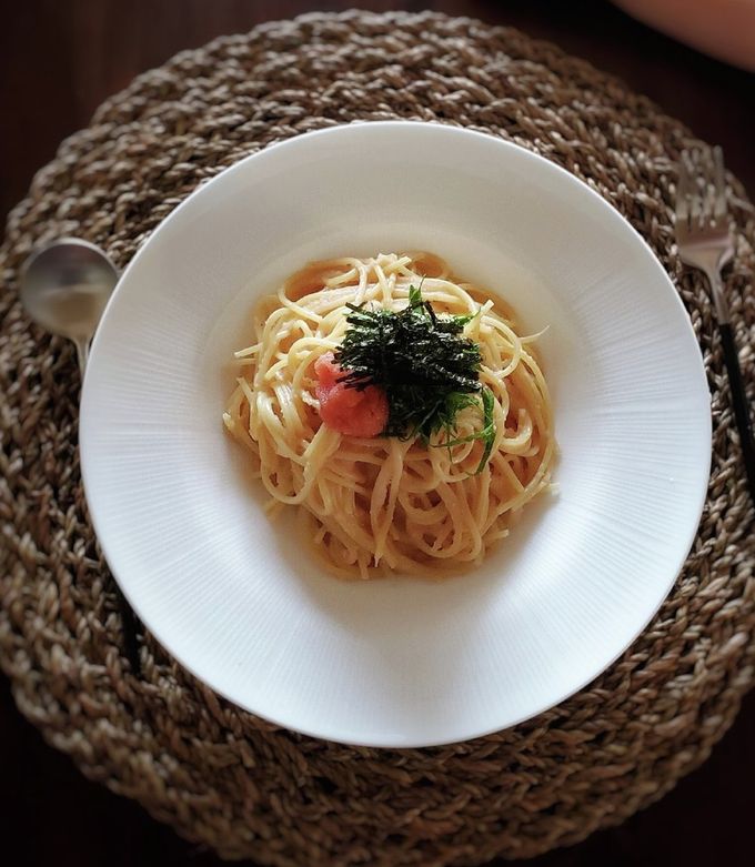 簡単！明太子クリームパスタ！-レシピのメイン写真