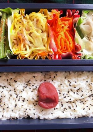 高校生弁当日記(シュウマイ弁当編)-レシピのメイン写真