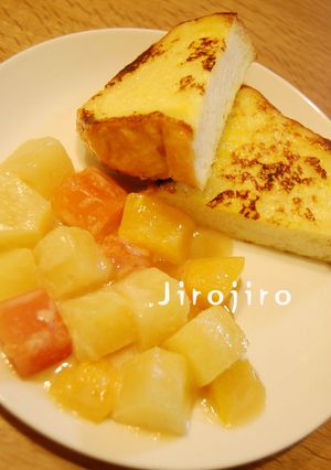 トロピカルキャラメル☆フレンチトースト-レシピのメイン写真