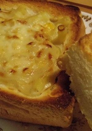 食パンが器～パンｄｅグラタン～-レシピのメイン写真