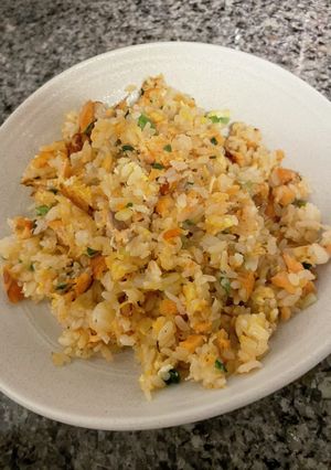 シャケチャーハン-レシピのメイン写真