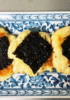 ごま油香る豆腐とひき肉の磯部焼き-レシピのメイン写真