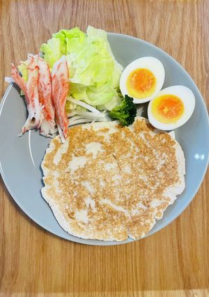 低糖質ダイエットパンケーキ-レシピのメイン写真