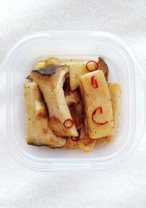 エリンギのペペロンチーノ-レシピのメイン写真