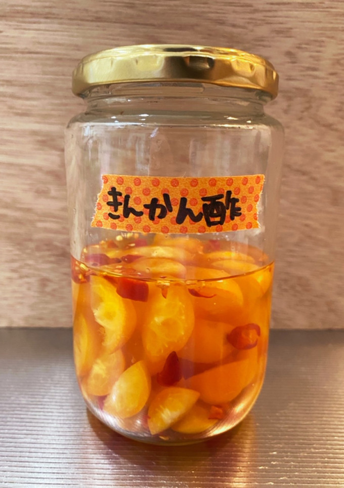 お酢を注いで放置するだけ♡金柑酢-レシピのメイン写真
