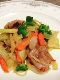 【高たんぱく】豚ヒレ肉と野菜のみそ炒め-レシピのメイン写真