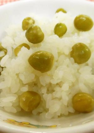 グリンピースごはん-レシピのメイン写真