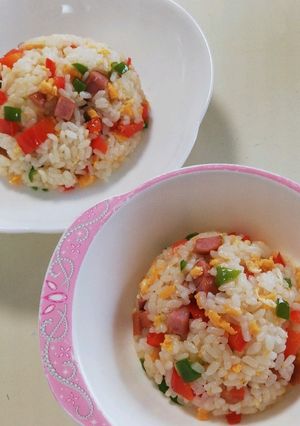 簡単☆彩り炒飯-レシピのメイン写真
