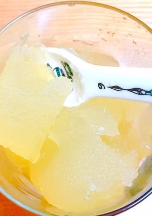 果肉入りアップルゼリー-レシピのメイン写真