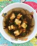 【保育園の給食】もずくと豆腐のすまし汁