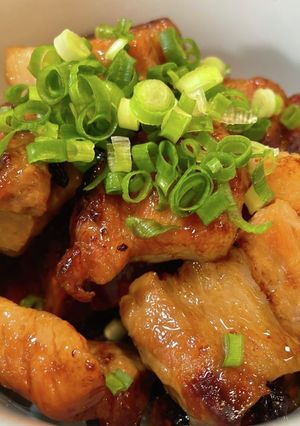 すぐ出来る豚バラ肉のスペアリブ風-レシピのメイン写真