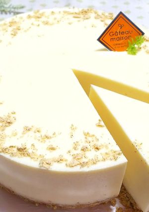 お豆腐ときな粉のレアチーズケーキ-レシピのメイン写真