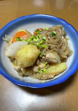 胡麻たくさん鶏じゃが-レシピのメイン写真
