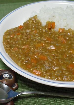 野菜とレンズ豆の挽肉カレー-レシピのメイン写真