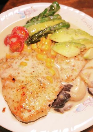 雑な料理　タラのクリームソース-レシピのメイン写真