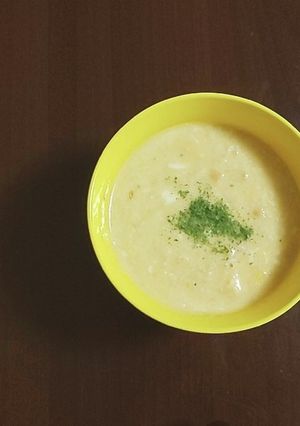 オニオングラタンスープ風オートミール粥-レシピのメイン写真