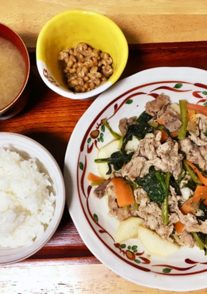 豚肉と長芋の炒め物-レシピのメイン写真