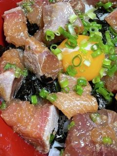 ぶりの漬け丼-レシピのメイン写真