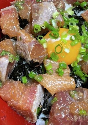ぶりの漬け丼-レシピのメイン写真