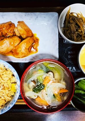 本日の朝ごはん٩(ˊᗜˋ*)و-レシピのメイン写真