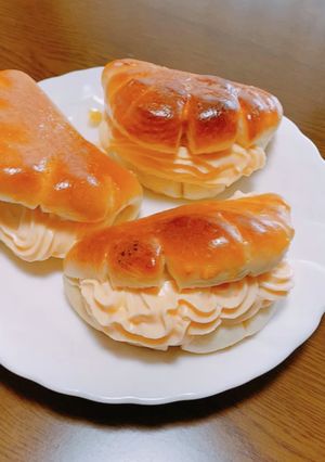 クリームパン☆簡単-レシピのメイン写真