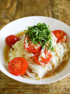 トマトツナ玉ねぎそうめん-レシピのメイン写真