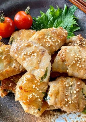 長芋と大葉の豚バラガリポン巻き-レシピのメイン写真