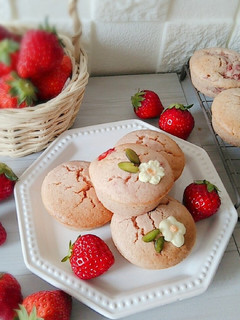 米粉のいちごマフィン-レシピのメイン写真