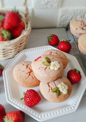 米粉のいちごマフィン-レシピのメイン写真