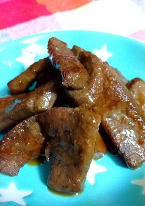 鶏レバーの甘辛味噌炒め煮-レシピのメイン写真