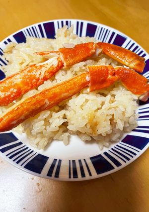 ふるさと納税ズワイガニでかに飯-レシピのメイン写真