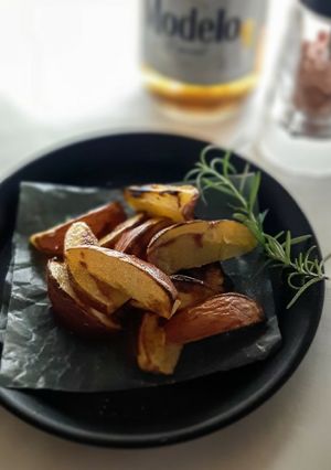 切って焼くだけ。フライドポテト風！-レシピのメイン写真