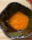 【離乳食初期】レンジでにんじんペースト