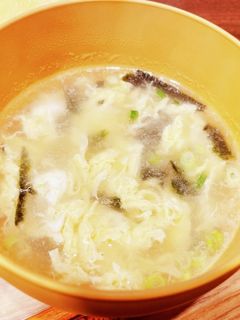 簡単たまごスープ-レシピのメイン写真