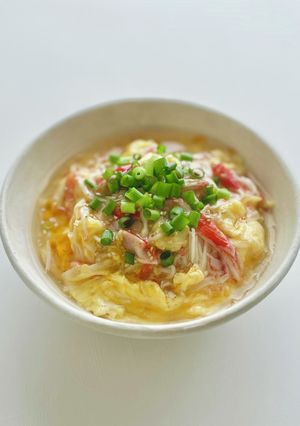 カニカマでつくる、さっぱり天津飯。-レシピのメイン写真