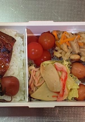 2021.6.17（木）　手弁当-レシピのメイン写真