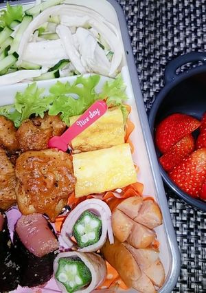 娘のお弁当　R3.6.17-レシピのメイン写真