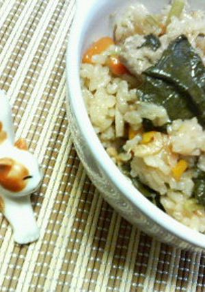 簡単♪✿思わずお野菜❀食べちゃう✿菜飯-レシピのメイン写真