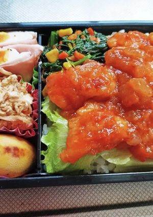 高校生息子弁当（6月17日）-レシピのメイン写真