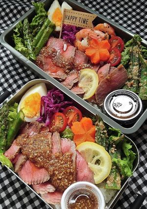 ❜21/6/17 ローストビーフ弁当-レシピのメイン写真