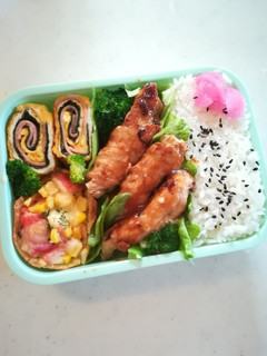 高校生のお弁当6/17-レシピのメイン写真
